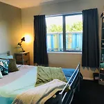 A Little Bit Beachy Modern Guest Room And Private Toilet