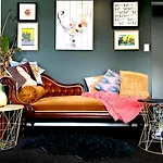 A Little Bit Beachy Modern Guest Room And Private Toilet