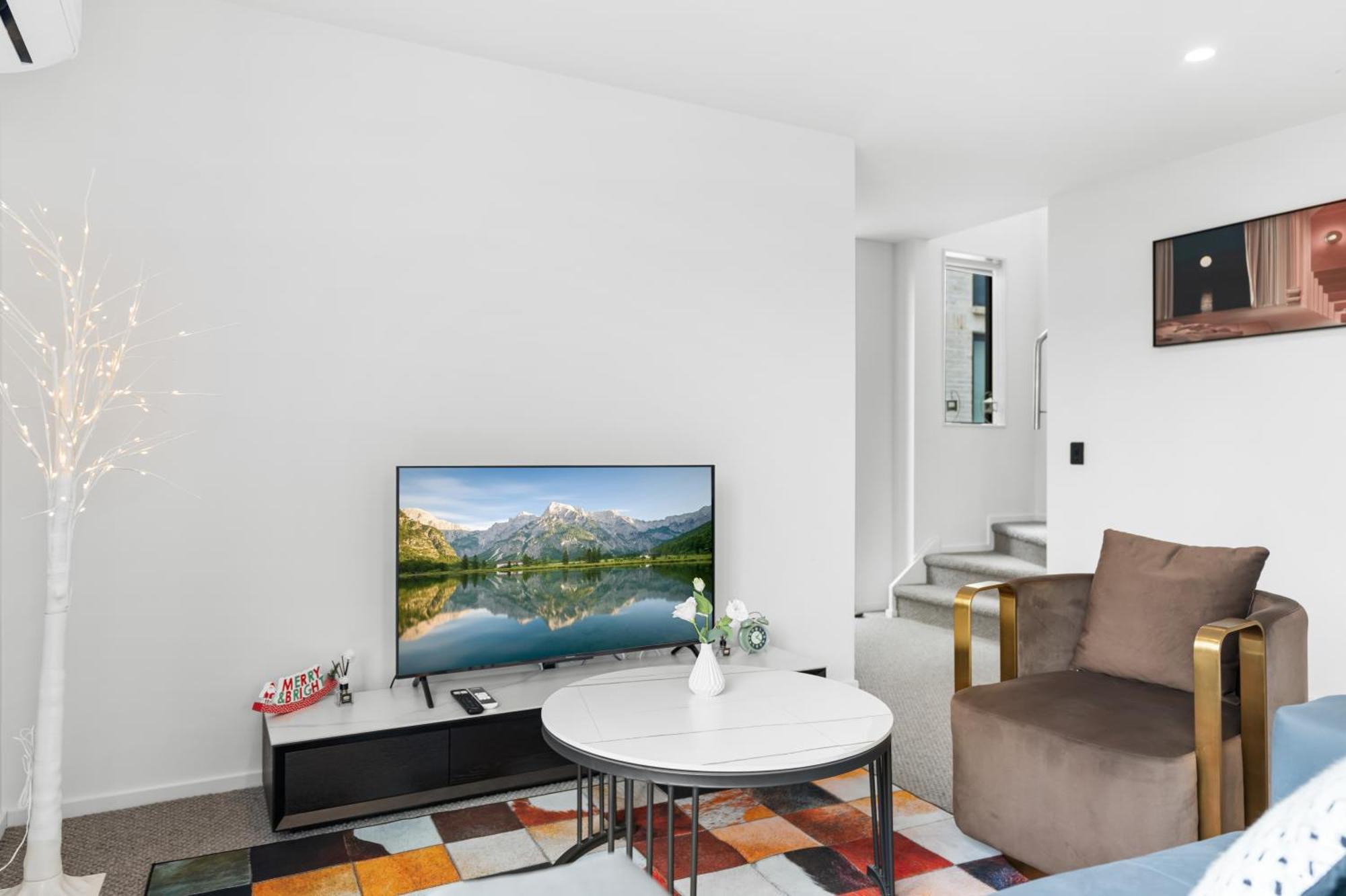 Casa de férias Chic Townhouse Close To Center 2bedrooms Christchurch
