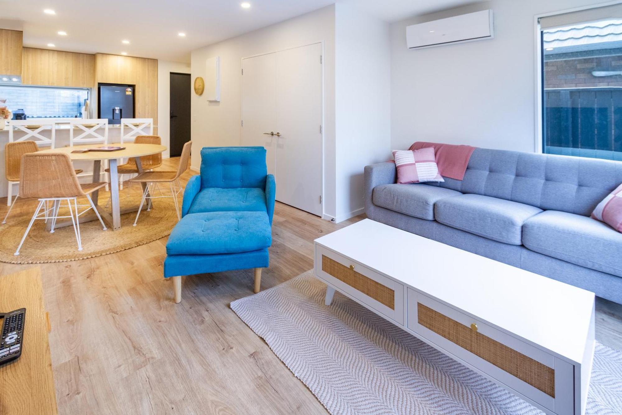 Apartment Modern 2 Bed 2 Bath Opposite Hagley Park