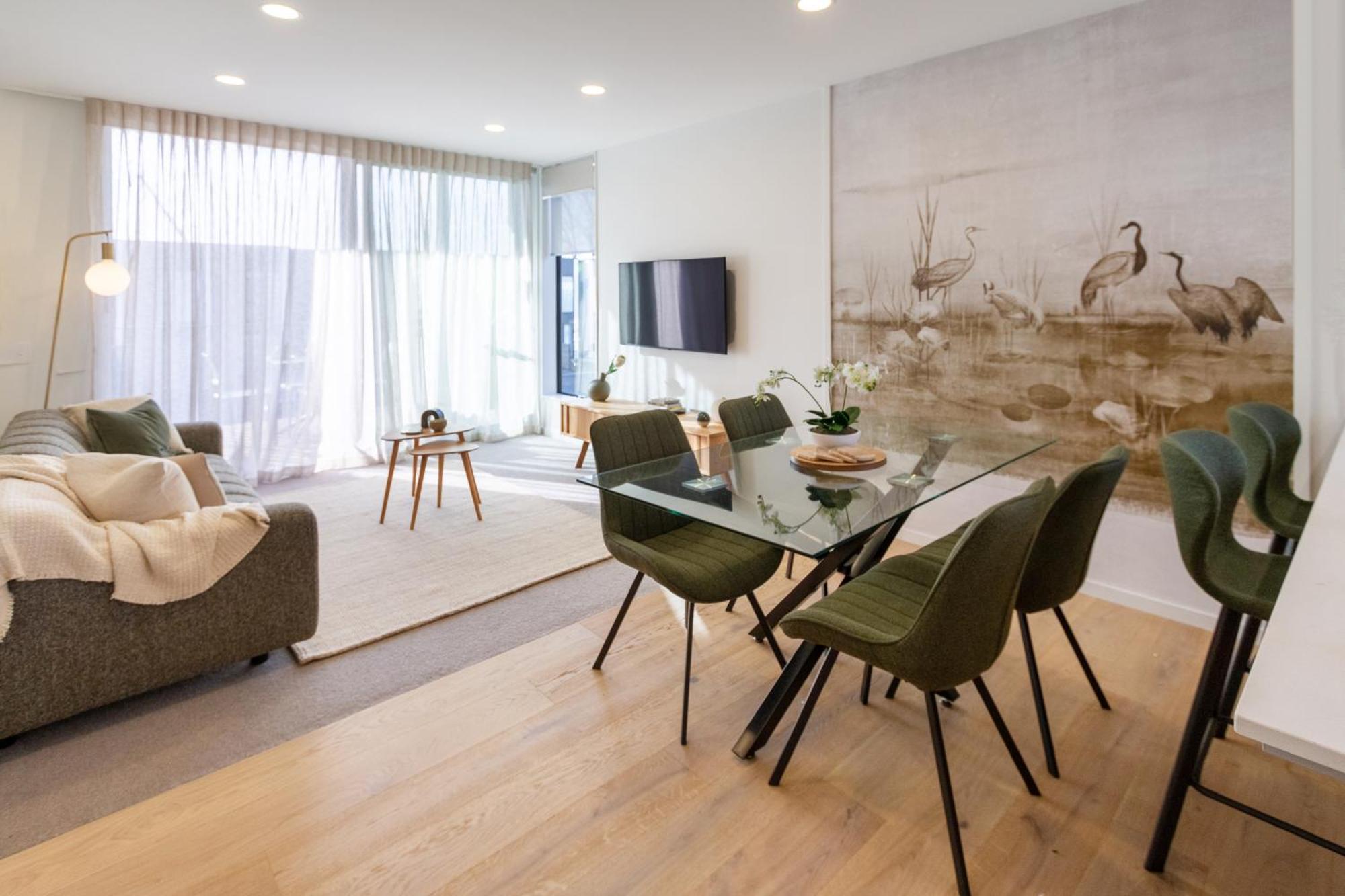 Apartamento Warm With 2 Free Carparks