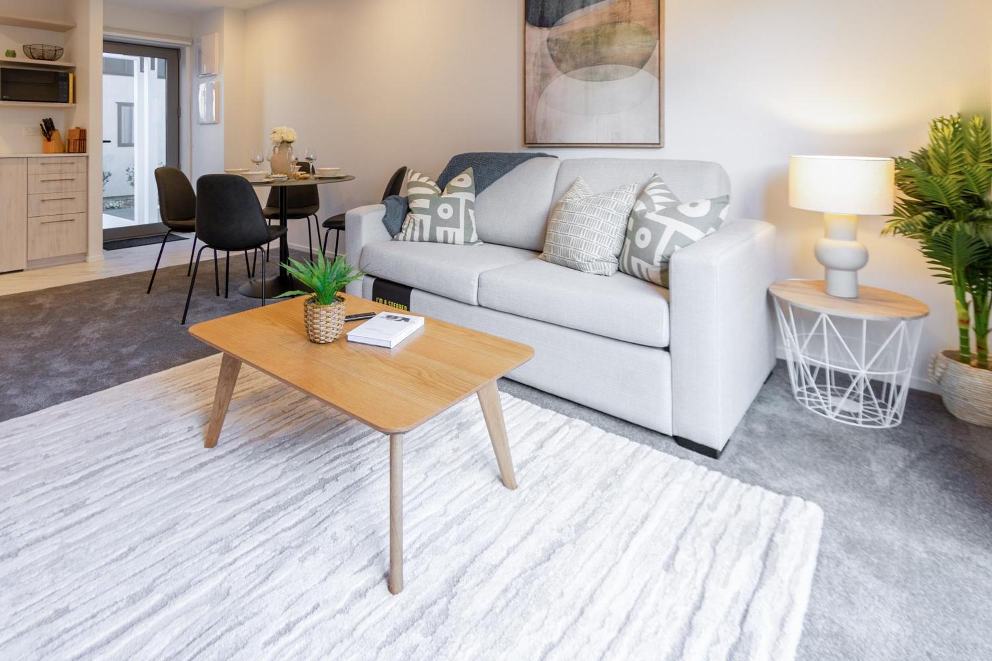 Apartment Urban Park Escape 2 Bed 2 Bath W/carpark Christchurch