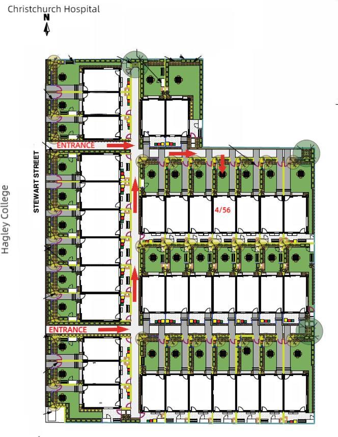 Park Townhouse Apartment Christchurch