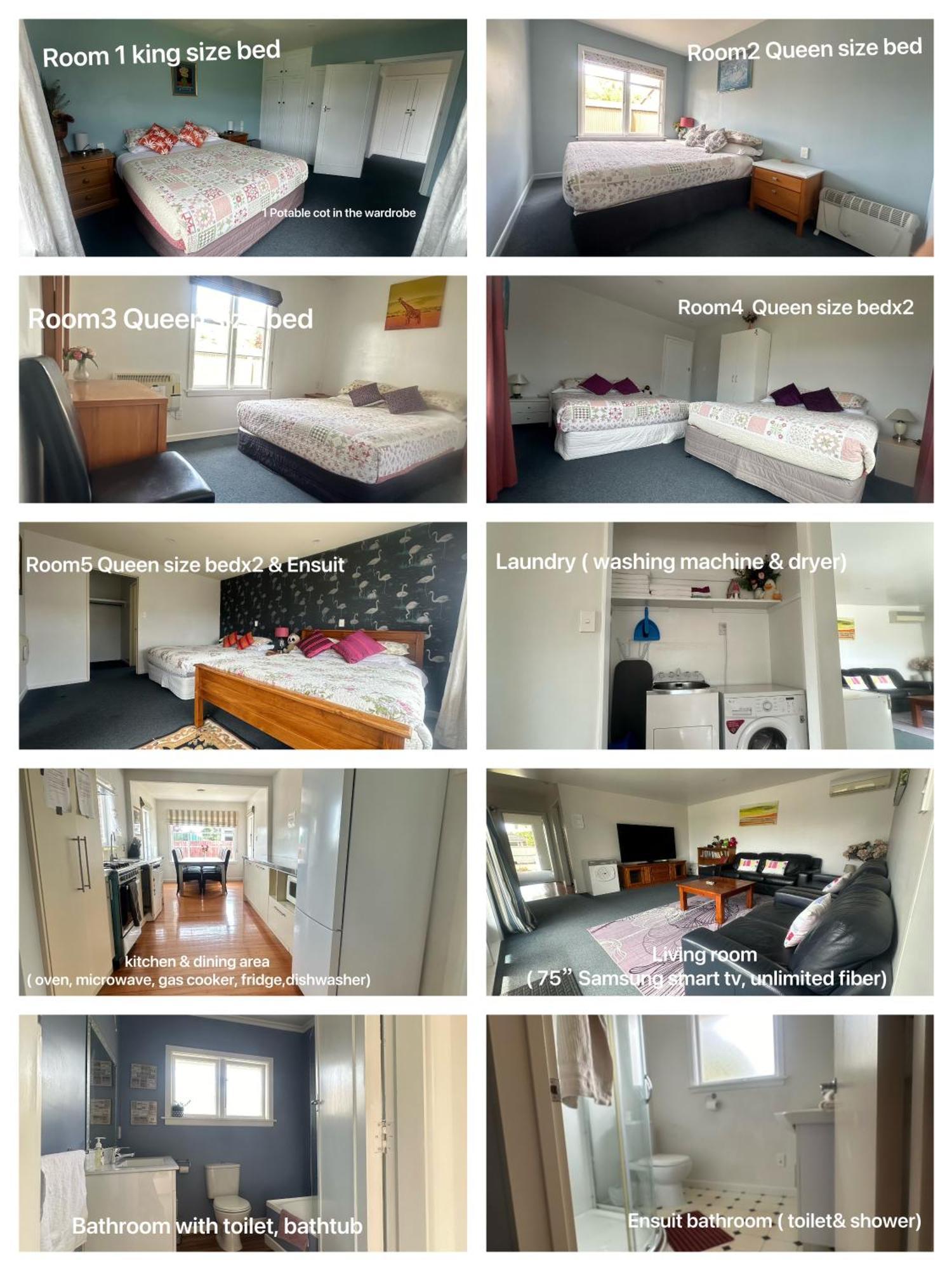 Sunny House With 5 Bedrooms *
