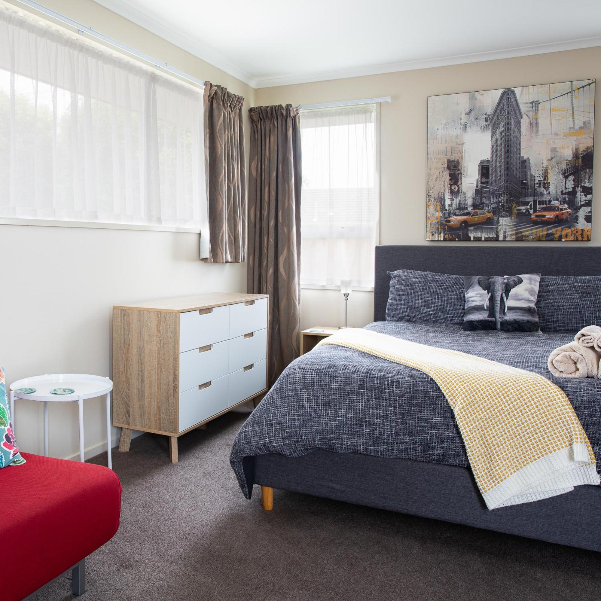 Chic Private 5 Mins From Airport And Shops Christchurch