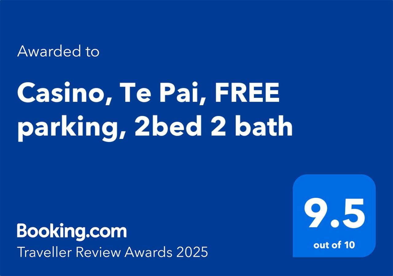 Casino, Te Pai, Free Parking, 2bed 2 Bath * Christchurch