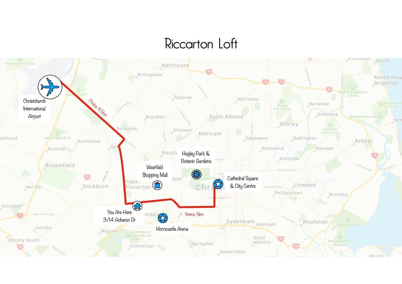 Riccarton Loft - Christchurch Holiday Homes Apartment